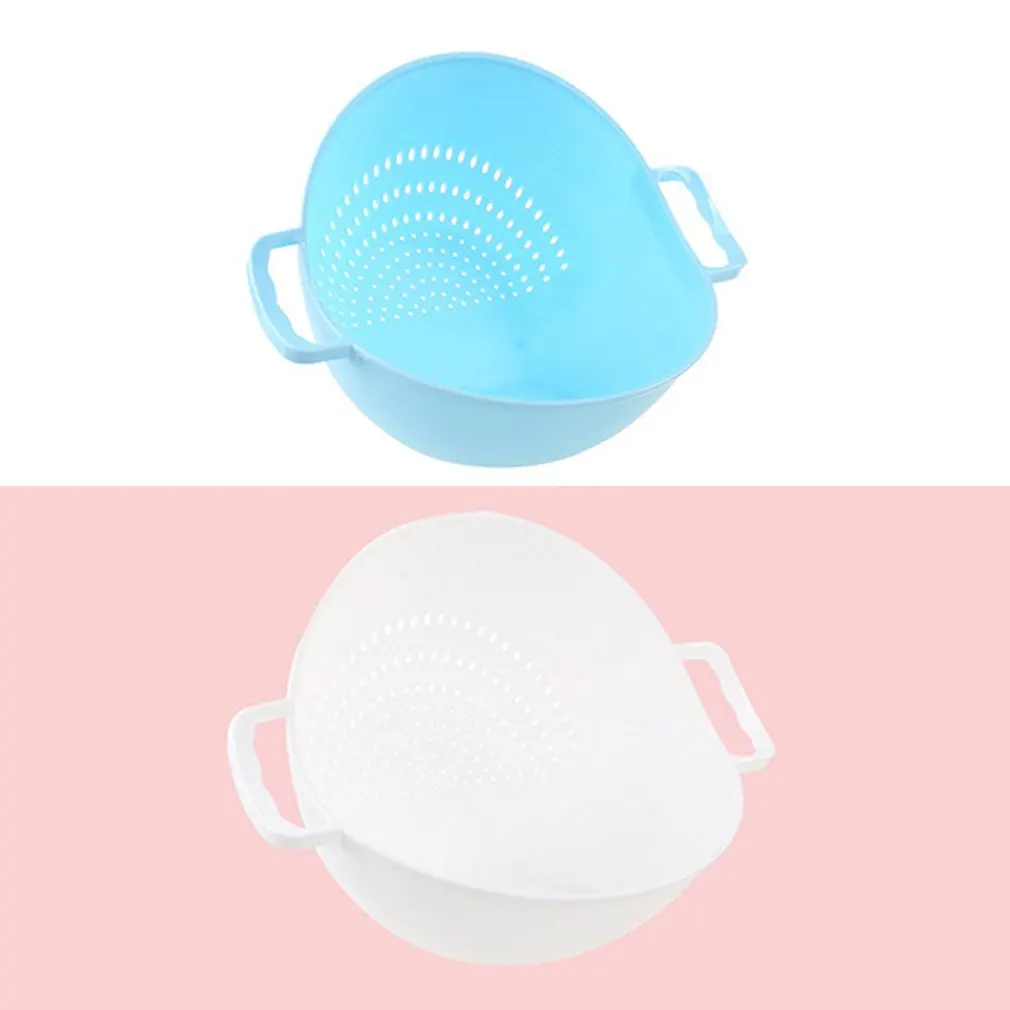 Wonderful Double Handle Rice Washing Machine Basket Kitchen Wash Sieve Strainer Tool Helper | Дом и сад