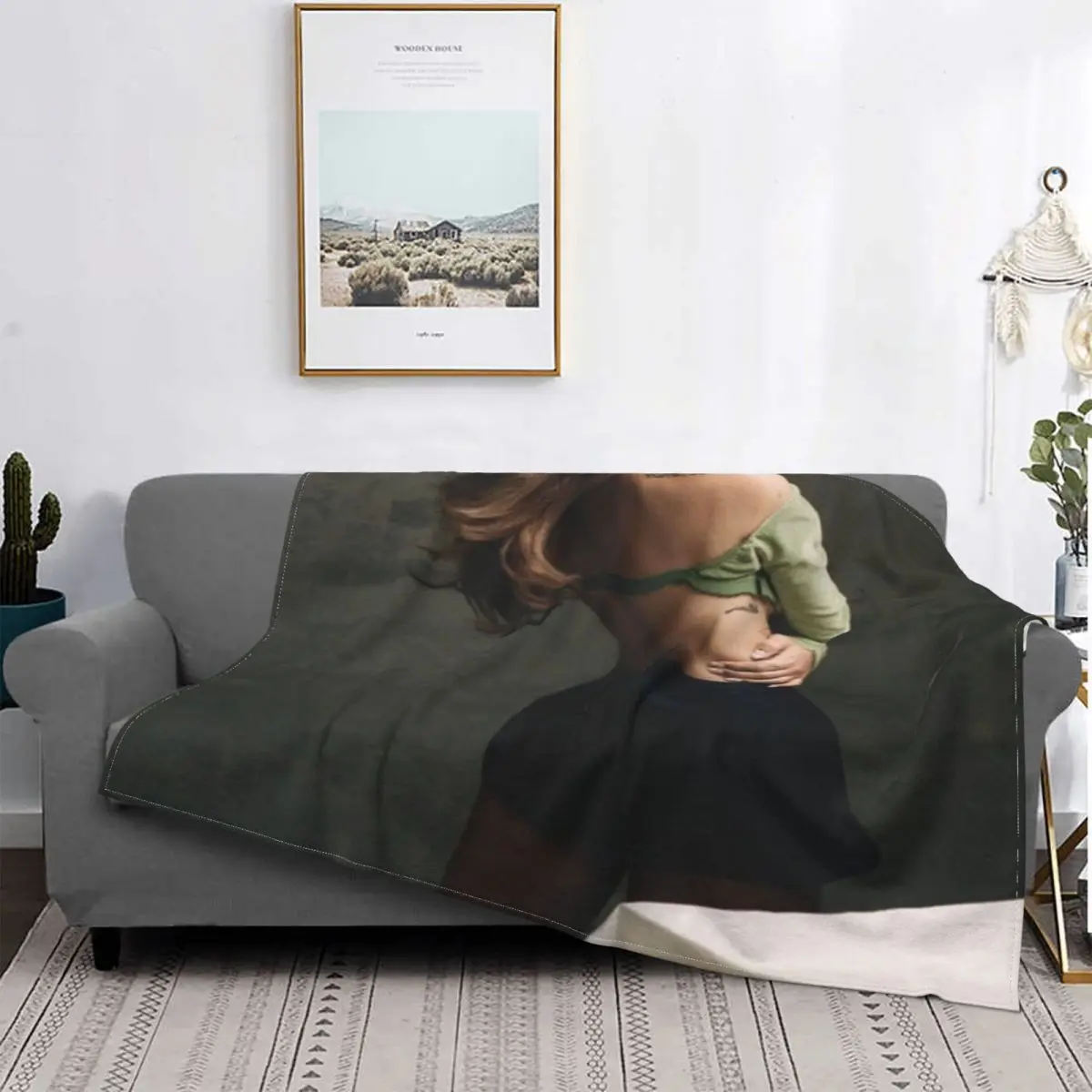 

Покрывало на стол Ariana Grande, плюшевое флисовое покрывало, постельное белье для пикника, бархатное покрывало