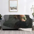 Покрывало на стол Ariana Grande, плюшевое флисовое покрывало, постельное белье для пикника, бархатное покрывало