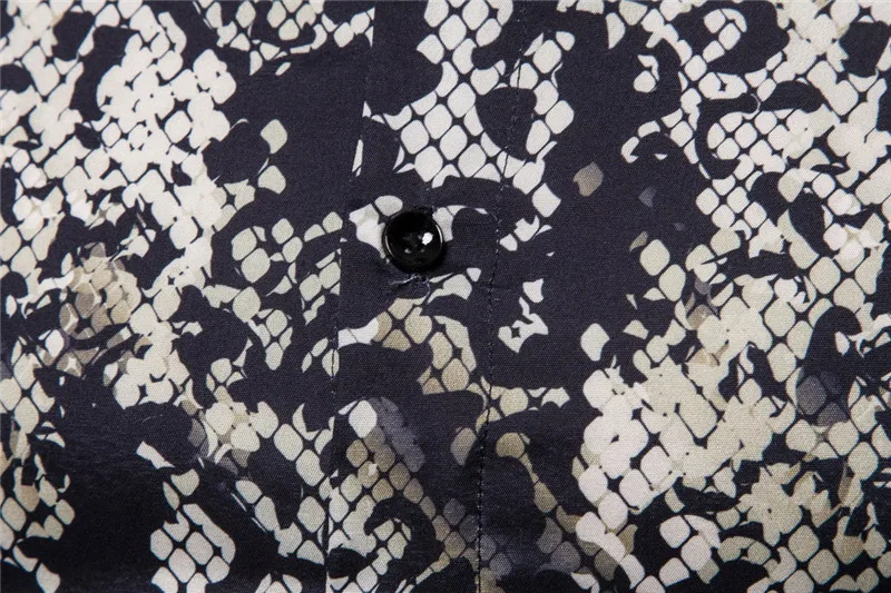 Рубашка мужская приталенная с длинным рукавом шикарная хипстерская одежда