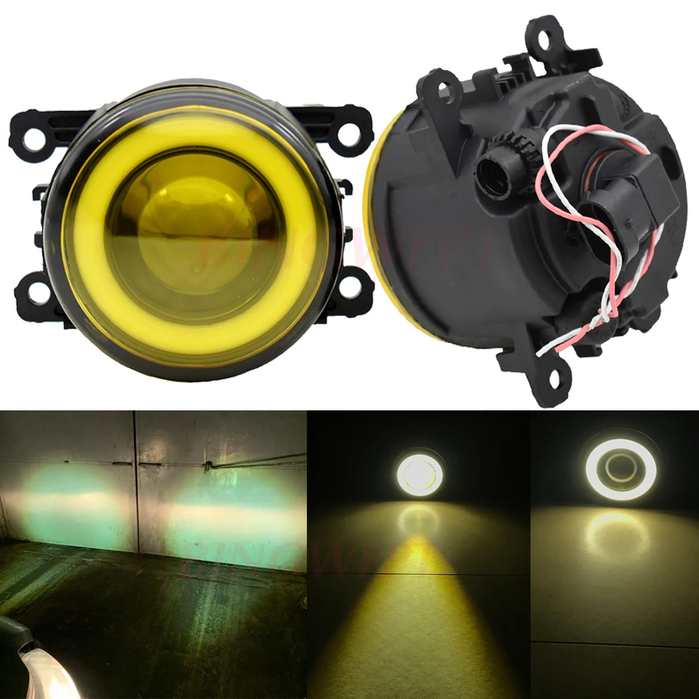 

2x High Brightness front bumper Car LED Fog Light with Angel Eyes For Suzuki SX4 (EY, GY) 2006 2007 2008 2009 2010 2011-2014