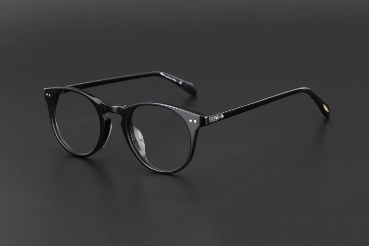 black frame Винтажные оптические круглые очки, оправа для женщин и мужчин, очки OV5256 Sir O 'malley, оправа для очков для женщин, компьютерные очки - Цвет оправы: black frame