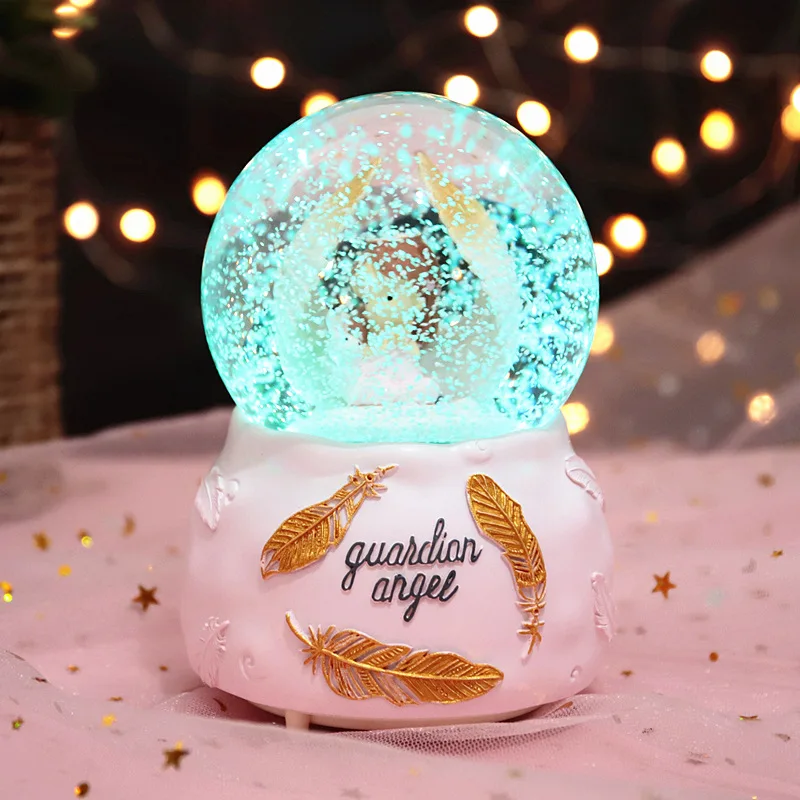 10*15 8 см Снежная подсветка Хрустальные Глобусы стеклянная музыкальная шкатулка