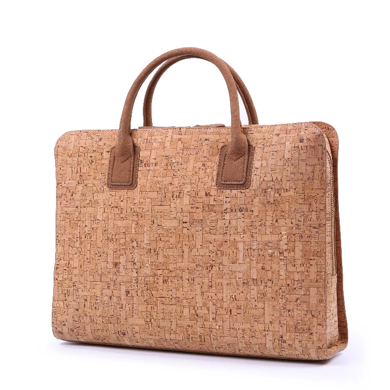 Сумка для ноутбука из натуральной пробки водонепроницаемая сумка Защитная офиса