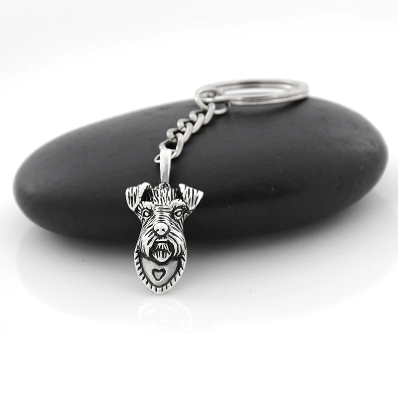 Брелок для ключей в стиле бохо шнауцер сибирская шелуха боксер немецкая овчарка