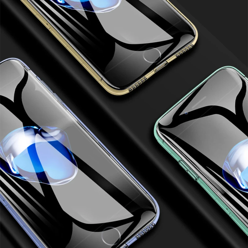 Защита экрана для IPhone 11 Pro Max 6 6s 7 8 Plus Гидрогелевая мягкая пленка X XR XS SE 12 2020