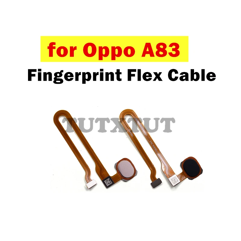 Разъем для сканера отпечатков пальцев oppo A83 кнопка Home сенсорный ID гибкий кабель