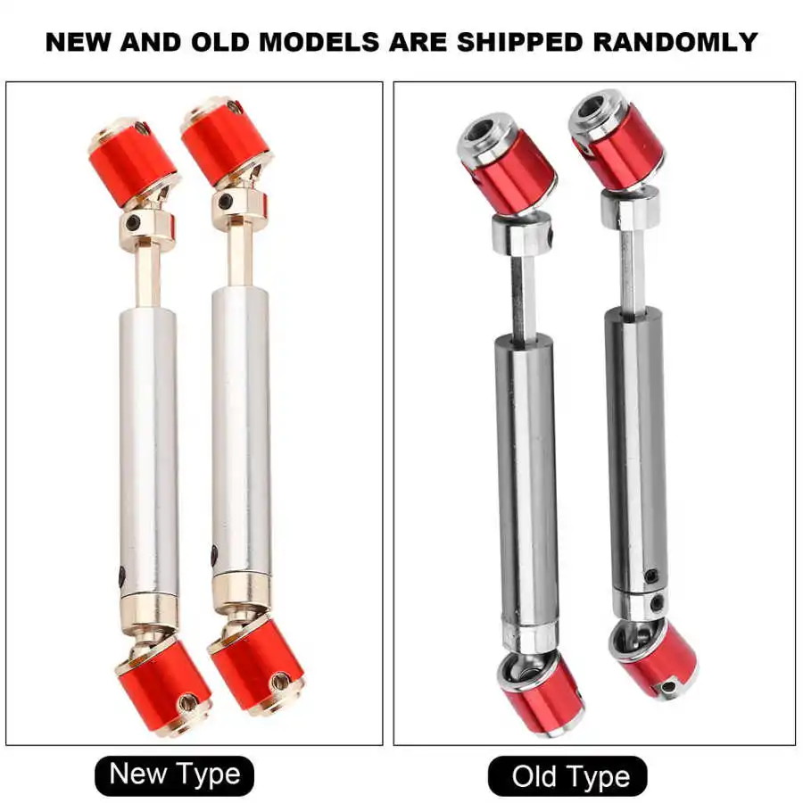 2 шт. аксессуары для обновления Универсальный приводной вал CVD 110 155 мм SCX10 CC01 D90 D110 RC