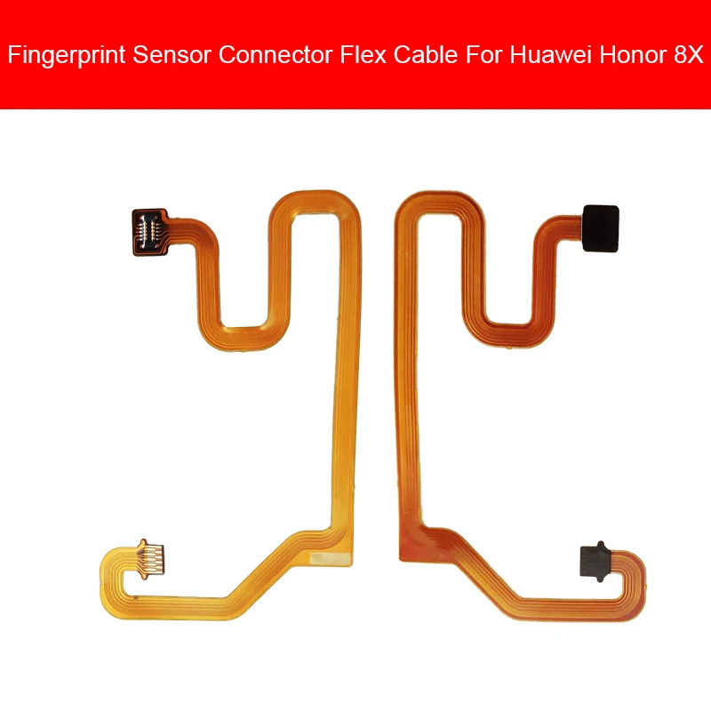Отпечатков пальцев Сенсор шлейф для Huawei Enjoy 7 7i 8 7X 8C 8X9 9i 10 V20 V10 P20 P30 3e плюс играть Nova Lite Сенсор разъем
