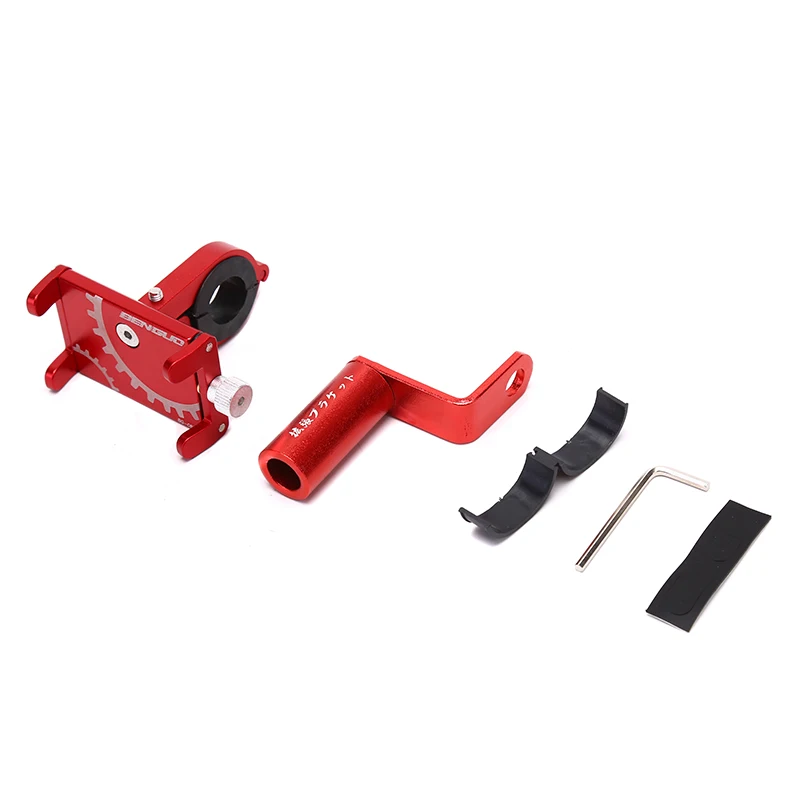 

Aluminum Universal Bicycle Phone Mount Holder MTB Mountain Bike Motorcycle Handlebar Clip Stand For Smartphones