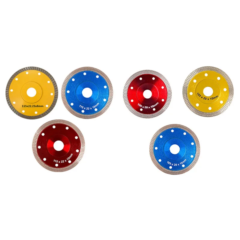 

3Pcs Diamond Circular Saw Blade Disc for Diamond Wood Cutting Disc Ceramics Porcelain Tiles Angle Grinder