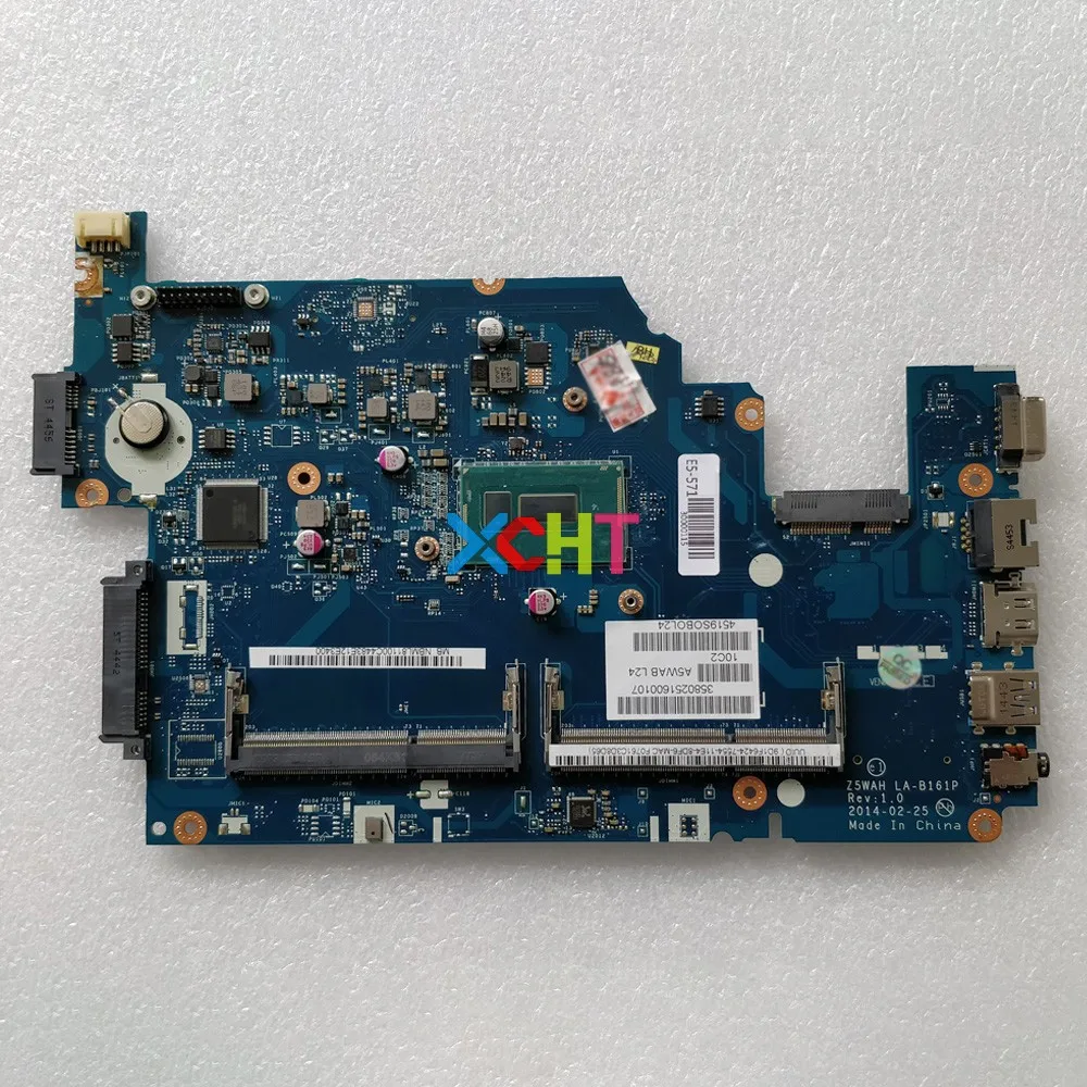 NBML81100C NB.ML811.00C Z5WAH LA B161P w SR23Y I5 5200U Процессор для Acer Aspire E5 531 571 ноутбук материнская