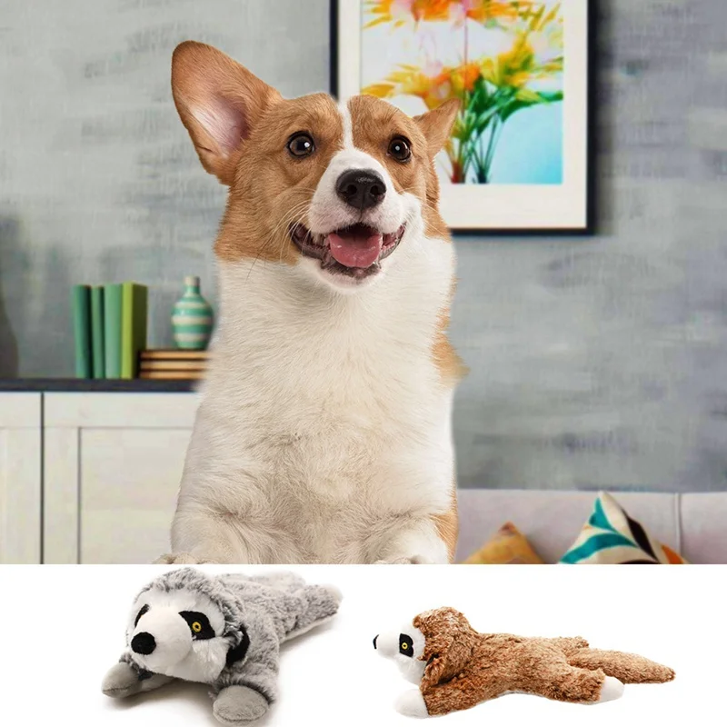 Симпатичные игрушки для собак плюшевые домашних животных жевательная пищалка