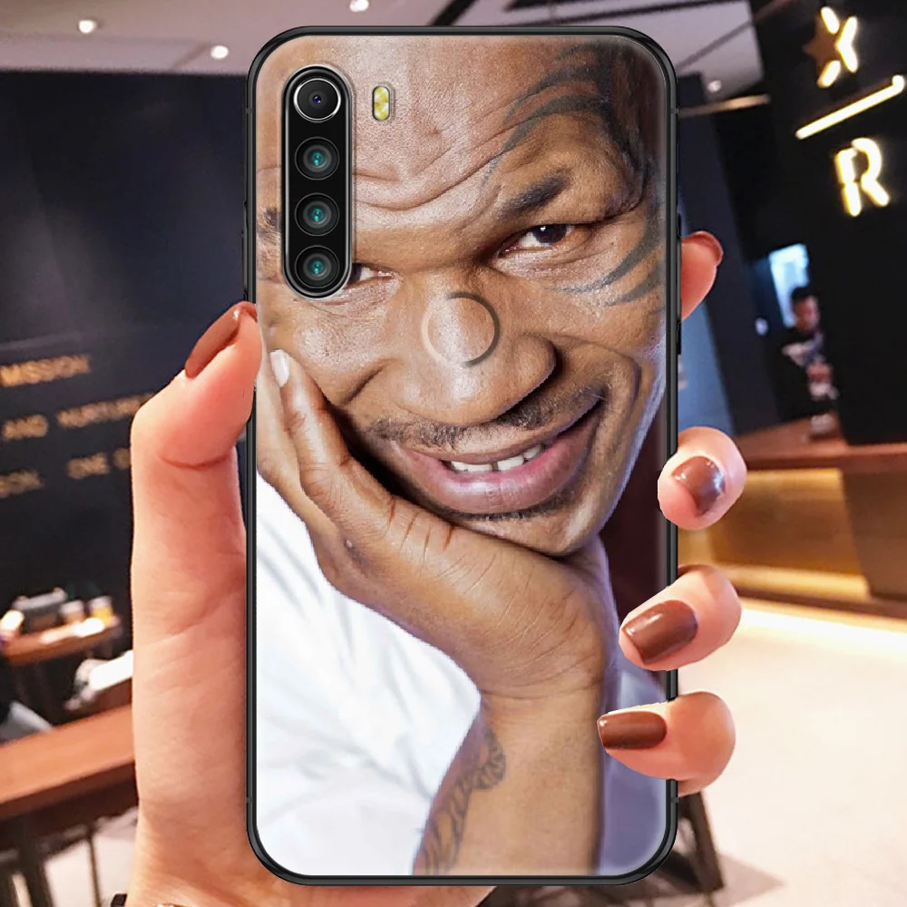

Tysons Boxer Phone case For Xiaomi Redmi Note 7 7A 8 8T 9 9A 9S K30 Pro Ultra black silicone prime luxury cover soft Etui pretty