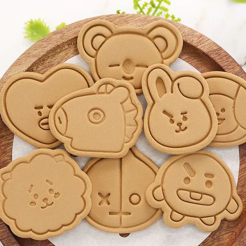 Kpop мультяшная форма для выпечки в форме печенья формы животные Мультяшные