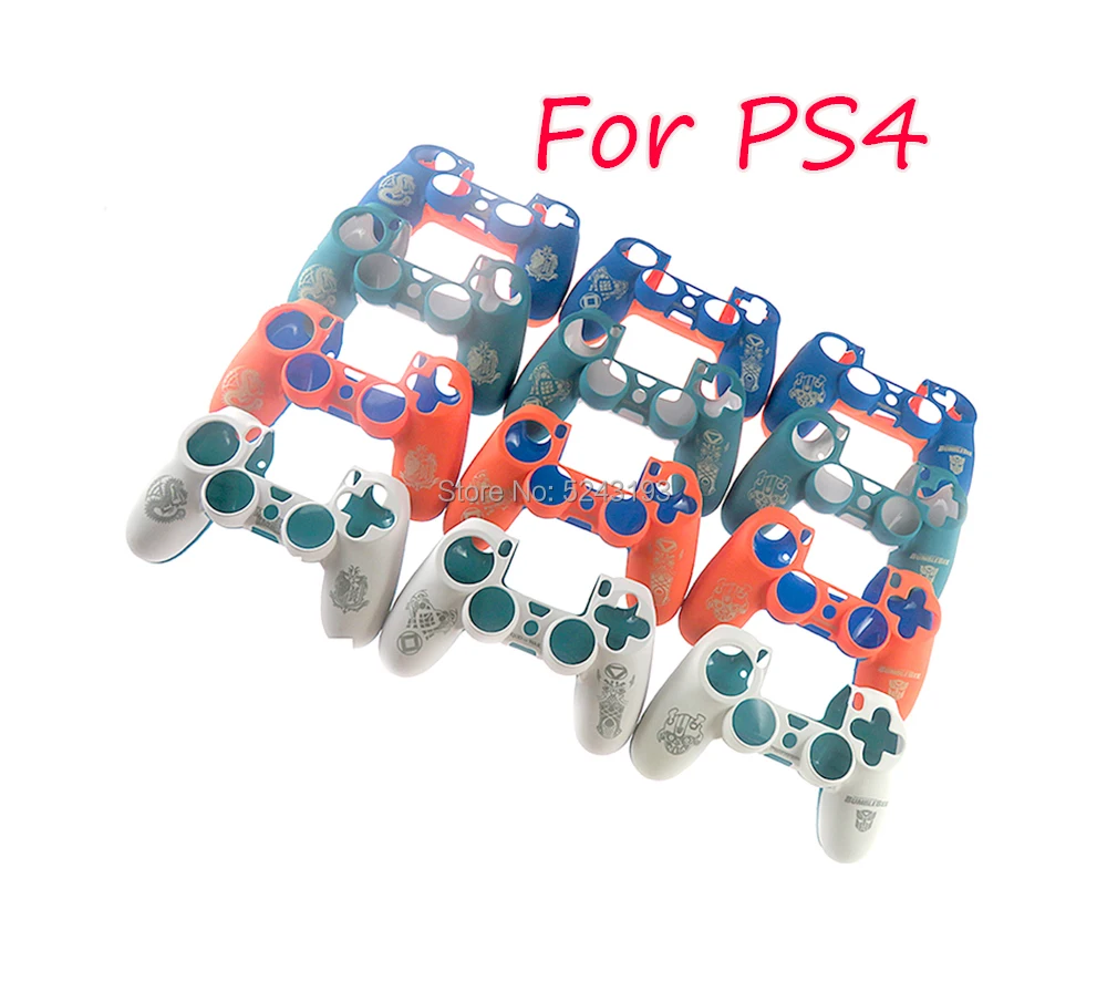 8 шт. резиновый ЖЕСТКИЙ чехол для Sony Playstation4 PS4 JDS 001 011 JDM Защитный кожи|Запасные