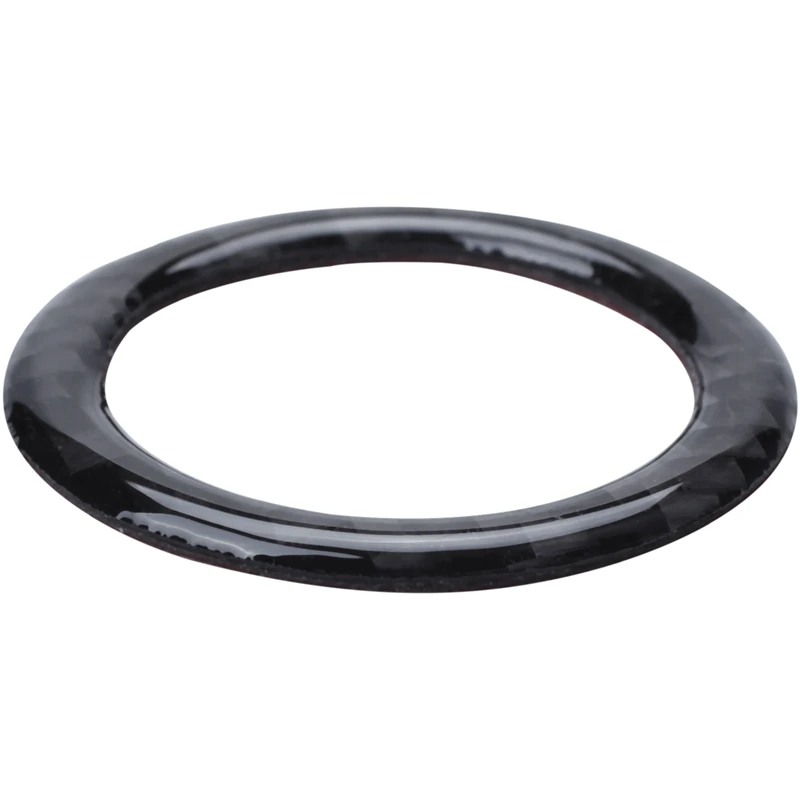 Кнопка запуска двигателя кольцо из углеродного волокна автомобильная пусковая