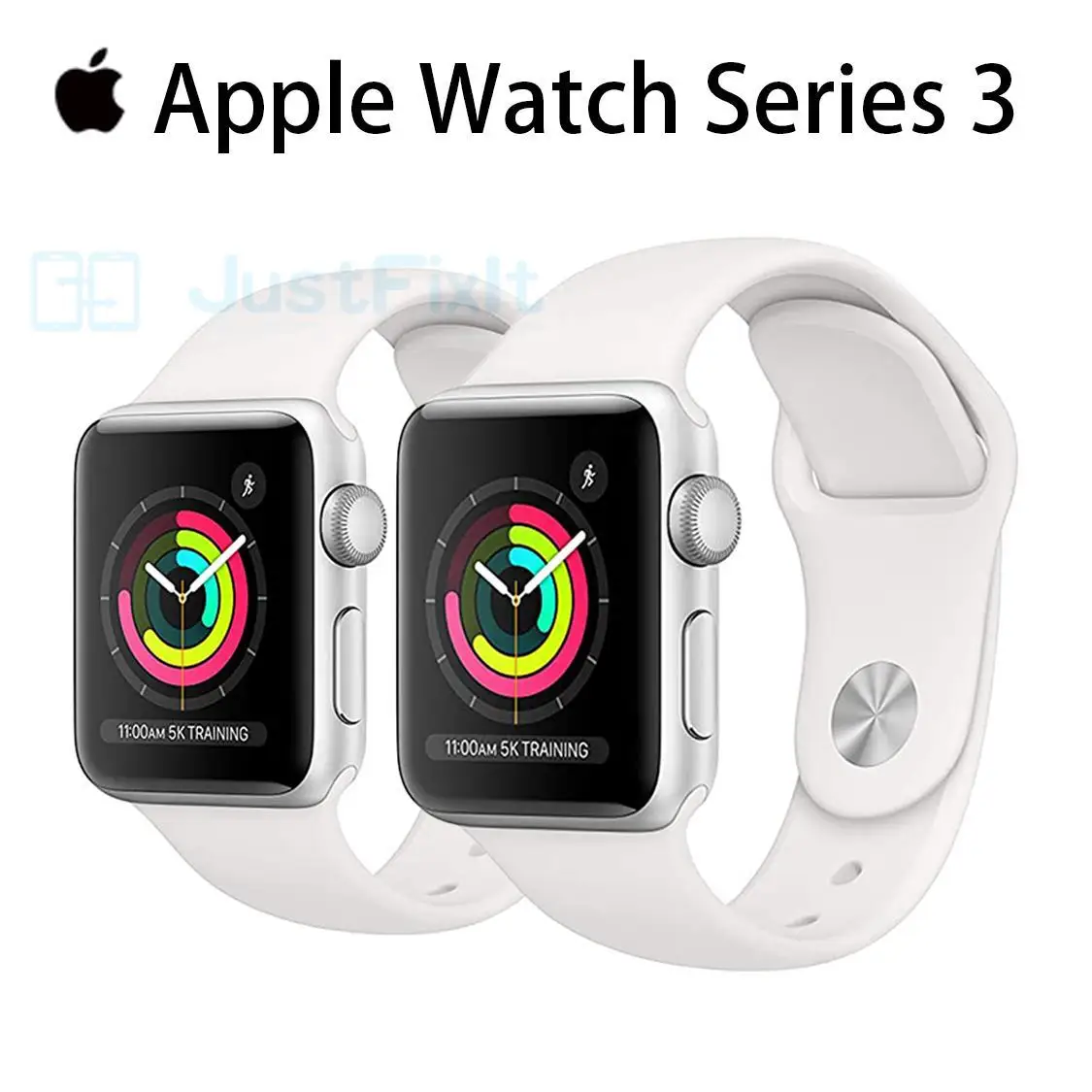 

APPLE Watch Series 3, новинка 90%, GPS 38 мм/42 мм, черный и белый алюминиевый чехол, спортивный ремешок, Смарт-часы