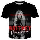 2021 модная футболка для мужчин и женщин, футболки в стиле хип-хоп с принтом Britney Spears, футболки унисекс в стиле Харадзюку, уличная одежда, крутые футболки, топы