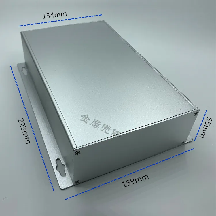 1 шт. алюминиевый корпус чехол для Электроника случае проект 55(H)x159 (Ш) x223 (Д)