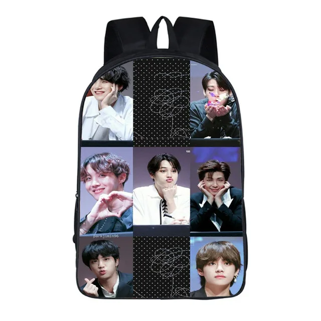 backpack 24 Школьный рюкзак Sac A Dos Kpop K-pop K Pop школьный рюкзак для девочек-подростков - Цвет: backpack 24