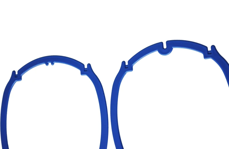 Пластиковый держатель для парика-накладка цвета лазурный | Обустройство дома