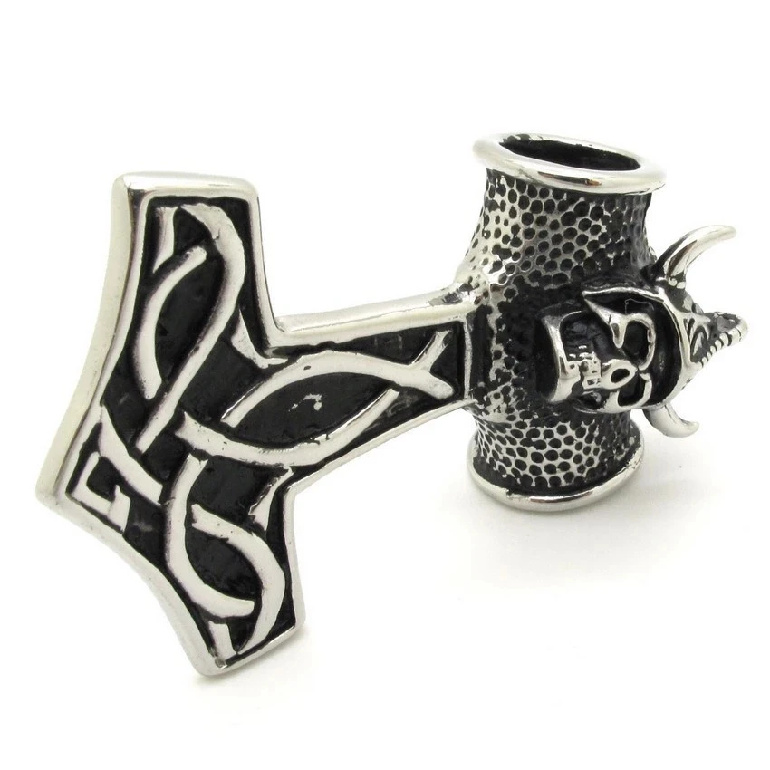 Новое поступление классный Молот Тора из нержавеющей стали 316L реалистичный