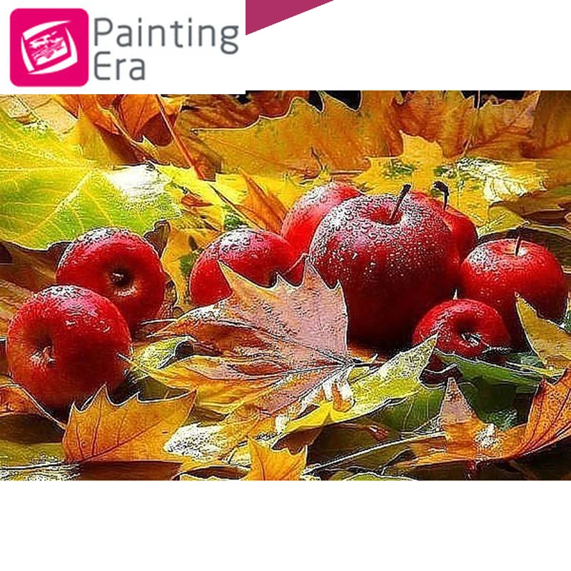 2020 эра осенние пейзажи полная круглая дрель 5D алмазная живопись DIY вышивка
