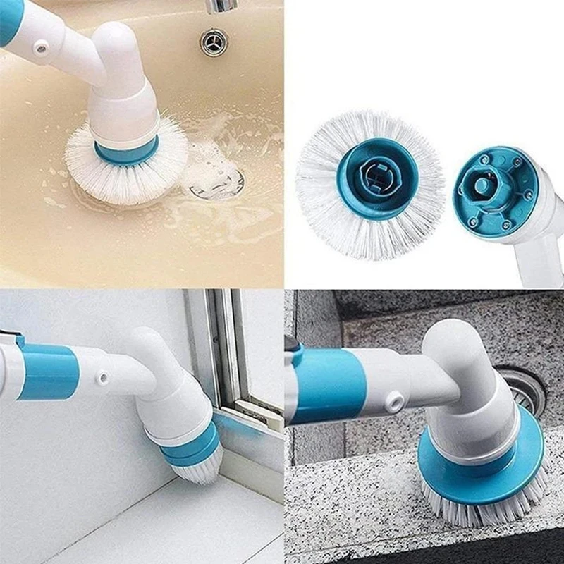 Электрический скруббер с турбо эффектом чистящая щетка беспроводной