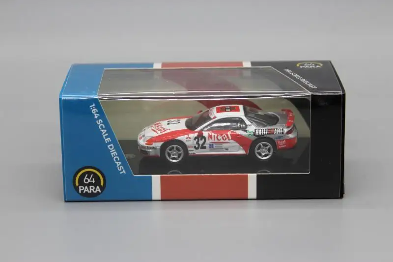 

PARA 1:64 Mitsubishi GTO Thunderbolt #32 Racing Diecast Model Car