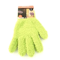 car care wash cleaner gloves car auto detailing dust removal gloves coral velvet knitted super soft microfiber cleaning gloves