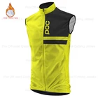 Мужская Зимняя Теплая Флисовая велосипедная жилетка POC, женский жилет без рукавов, велосипедная Джерси, теплая велосипедная куртка для горного велосипеда, одежда для велоспорта