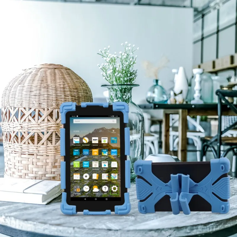 Универсальный силиконовый чехол для планшета противоударный защитный с