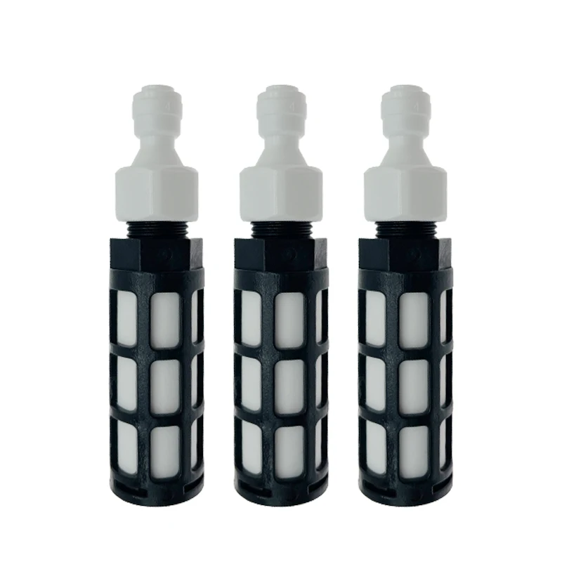 

1/4" Slip Lock Quick Connective Interface PP Cotton Filter Water Pump Garden Misting Irrigation System Filtration Equipment