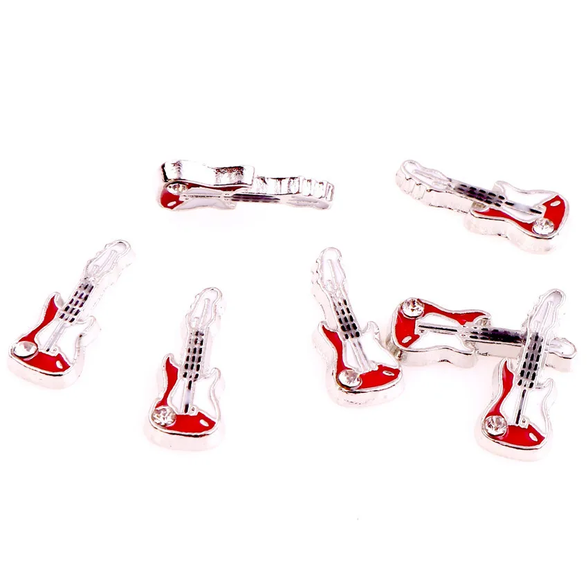 20 шт./лот подвески из красного сплава для гитары ручной работы сделай сам
