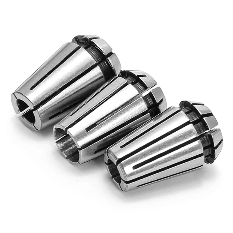 15 шт./компл. ER11 6 35/3 17/1/1.5/2/2.5/3/3.5/4/4.5/5/5.5/6/6.5/7 мм Пружинные цанговые патроны держатель