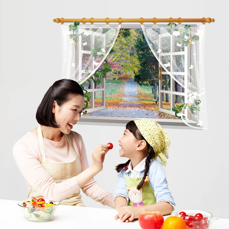 

Fun Flower and sky Wall Sticker Home Decoration Accessories For Kids Rooms Decoration Decoration Accessories