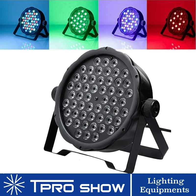 54x3 Вт LED Par DMX Light Music RGB Цвет Light Music для домашней вечеринки свадьбы стробоскопы