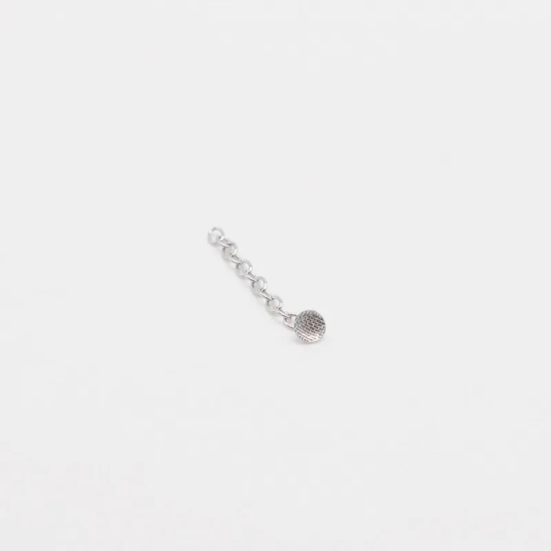 New 4Pcs Dental Group Orthodontic Button Chain Silver Lingual Traction | Красота и здоровье