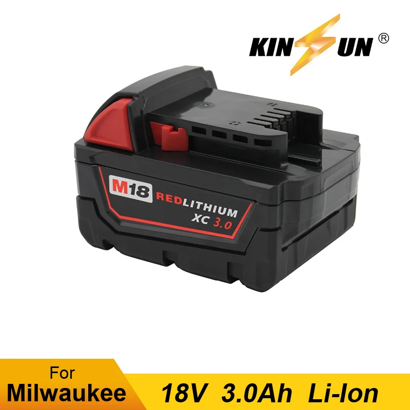 Сменная батарея KINSUN для электроинструмента 18 в 2601 Ач li ion аккумуляторной дрели