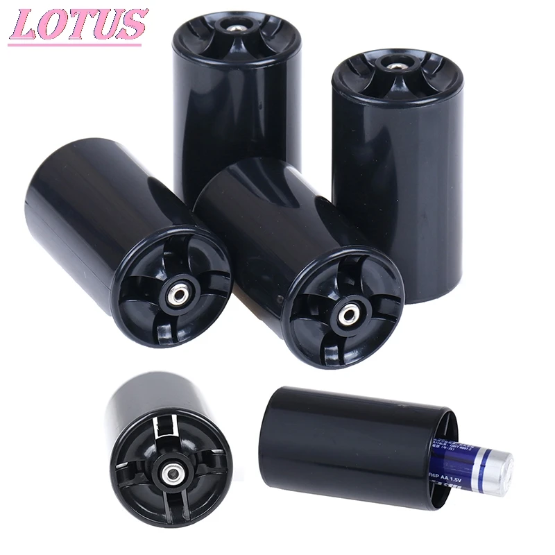 

Handheld A to D size LR20 adapter holder Durable battery holder housing converter 4pcs