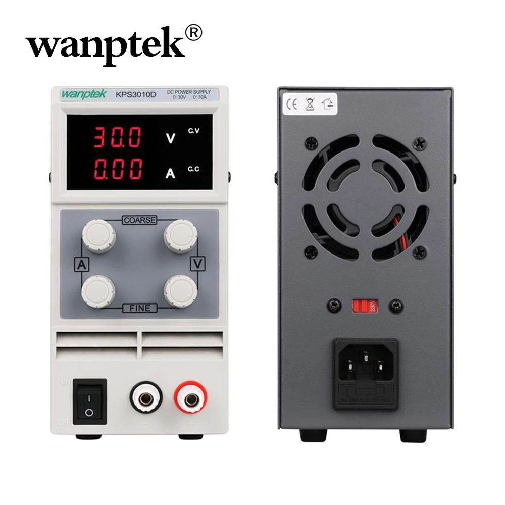 Wanptek KPS3010D DC лабораторный импульсный источник питания постоянного тока 15 в 30 60 120 В