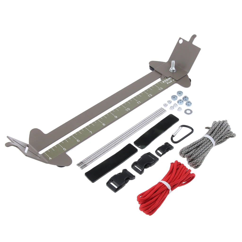 Комплект браслетов из Паракорда С Регулируемыми пряжками для джига кемпинга