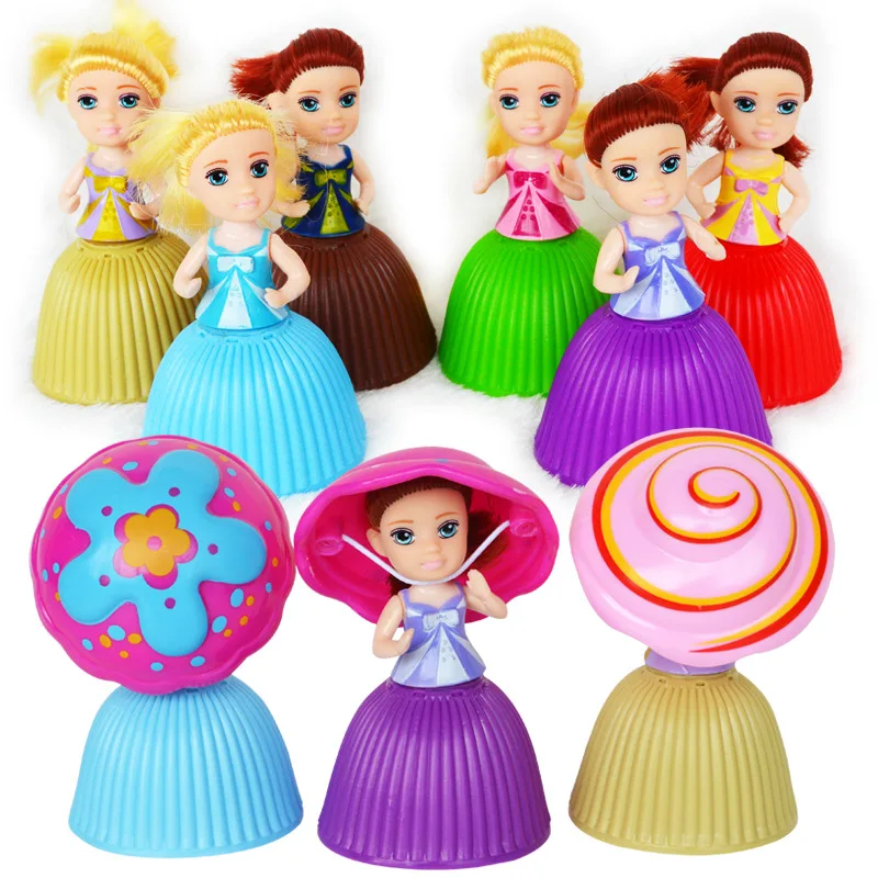 Кубок пирожное кукла игровой домик детская игрушка торт мини-сюрприз