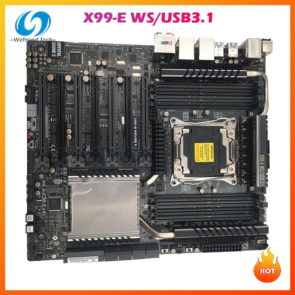 Bestellen Original Workstation Motherboard Für Asus X99-E WS/USB 3,1 100% Prüfung Vor Dem Versand