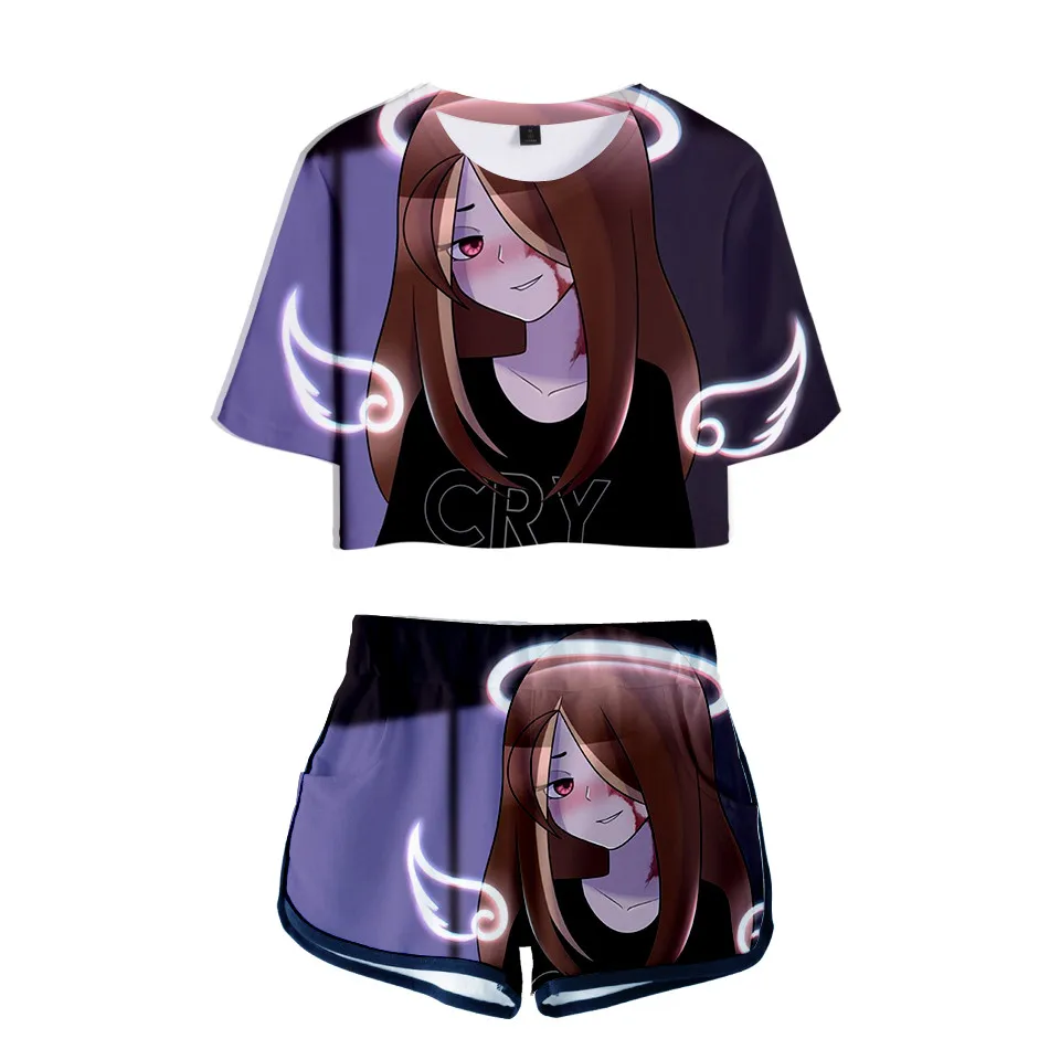 Cry Baby Мелани Мартинес комплект из двух предметов с короткими укороченный топ и