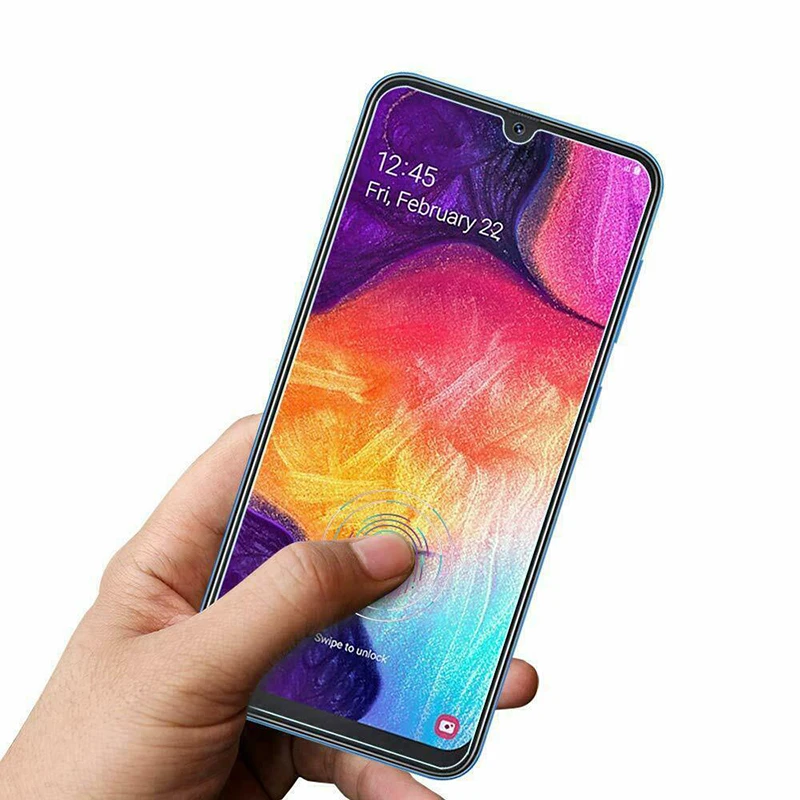 Закаленное стекло для Samsung Galaxy A10 A20 A30 A40 A50 A60 A70A80 A90 A20E прозрачное защита экрана