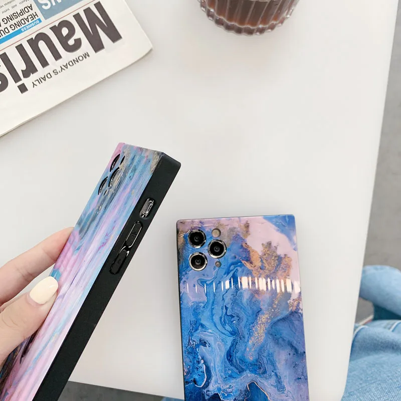 Силиконовый чехол для iPhone 12 Mini 11 Pro SE2 X 8 7 6s Plus Xs Max Xr|Бамперы| |