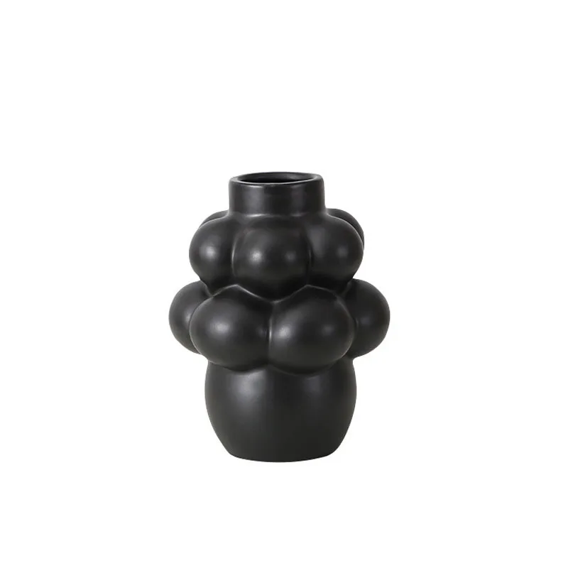 Современная креативная керамическая простая ваза в форме винограда украшение