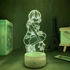 Светодиодсветильник панель с аниме-фигуркой, Kanojo Okarishimasu Mami Nanami, светодиодный ночсветильник с USB